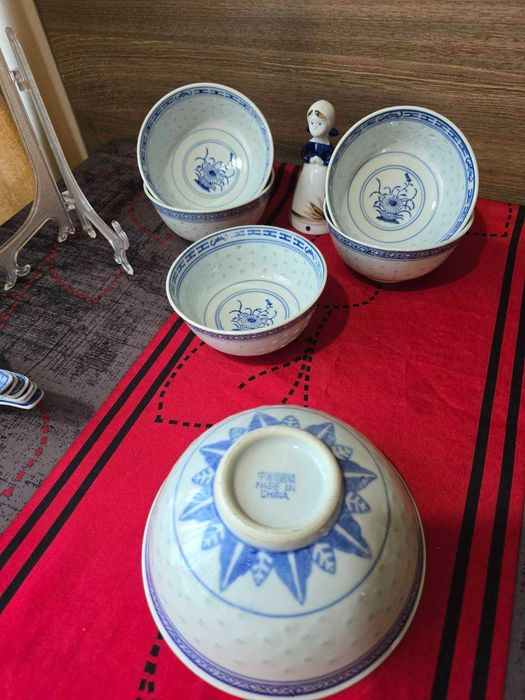 Китайски порцеланов оризов порцелан