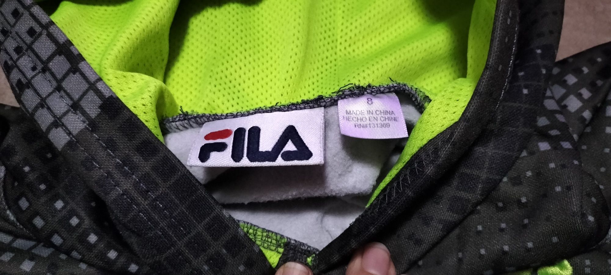 Hanorac Fila, băieți, 8 ani, mărime 134