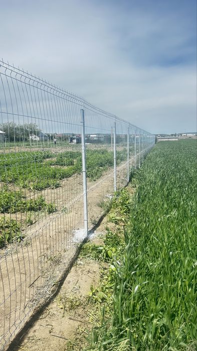 Executam garduri si porti din plasa bordurata dipca metalica