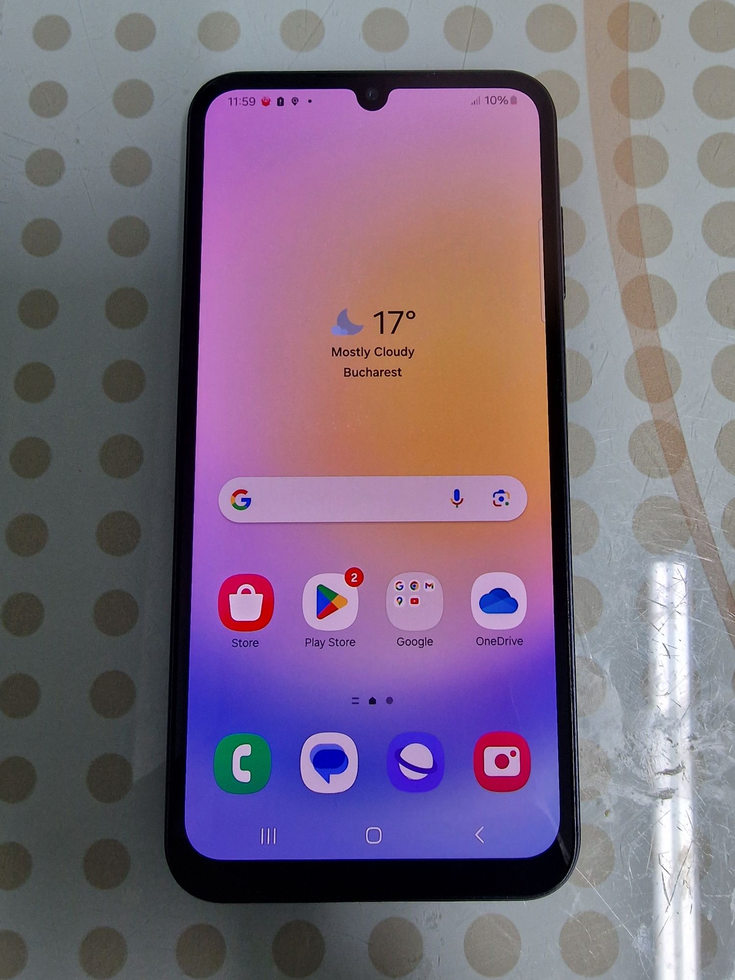 Samsung A25 la cutie