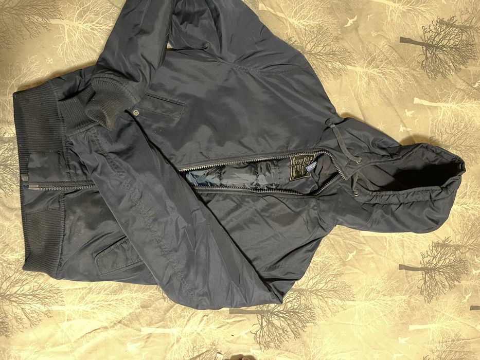 Тъмносиньо мъжко яке