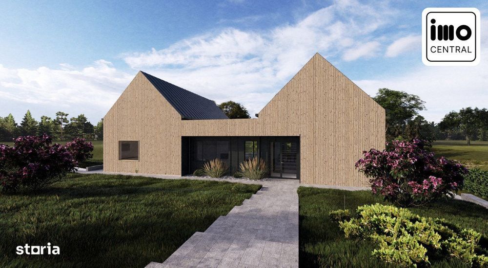 Teren cu fundatie si proiect autorizat pentru cabana lemn -Balcesti, C