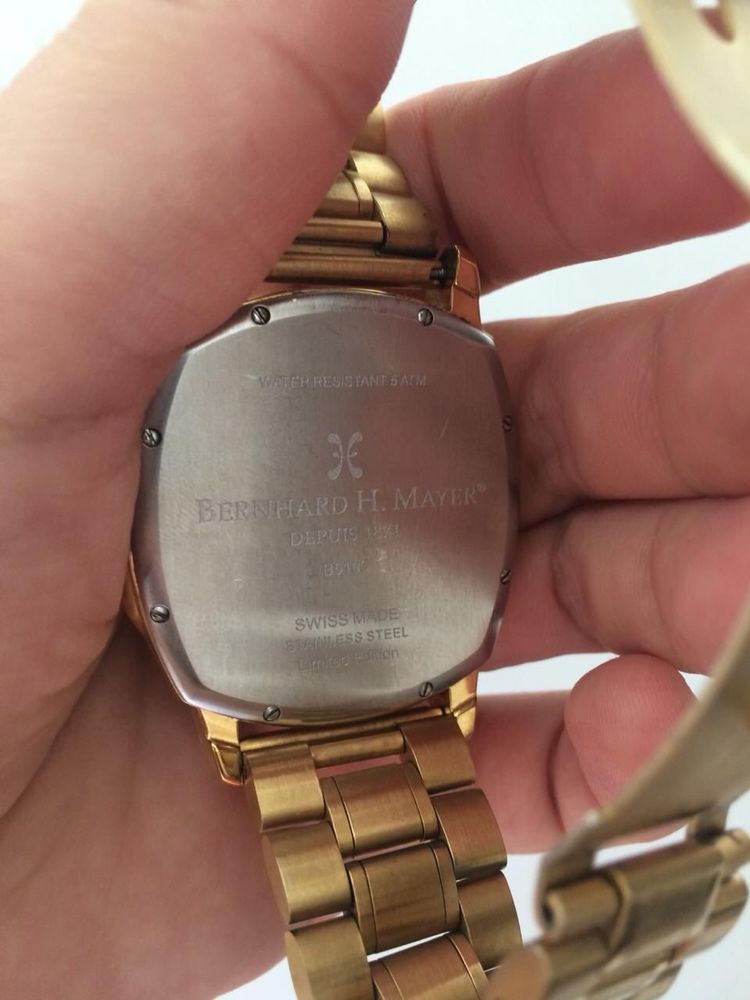 Швейцарские часы Bernhard H.Mayer La Retrograde Gold