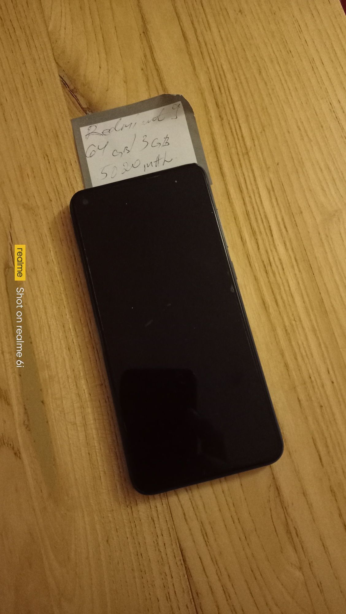 Xiaomi Redmi note 9,64GB/4GB