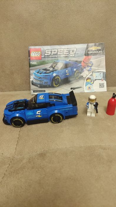 LEGO Speed Champions 75891 - Състезателна кола Chevrolet Camaro ZL1