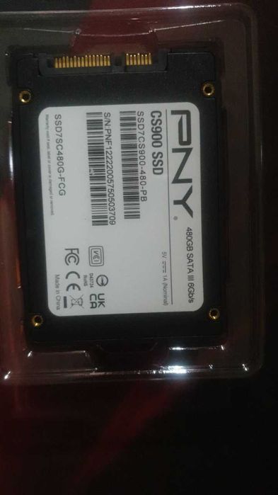 Жесткий диск SSD 480 PNY