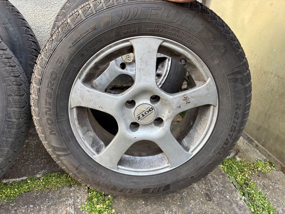 Jante Dotz + Anvelope Kristall Montero 3 de Iarna 195 65 R15