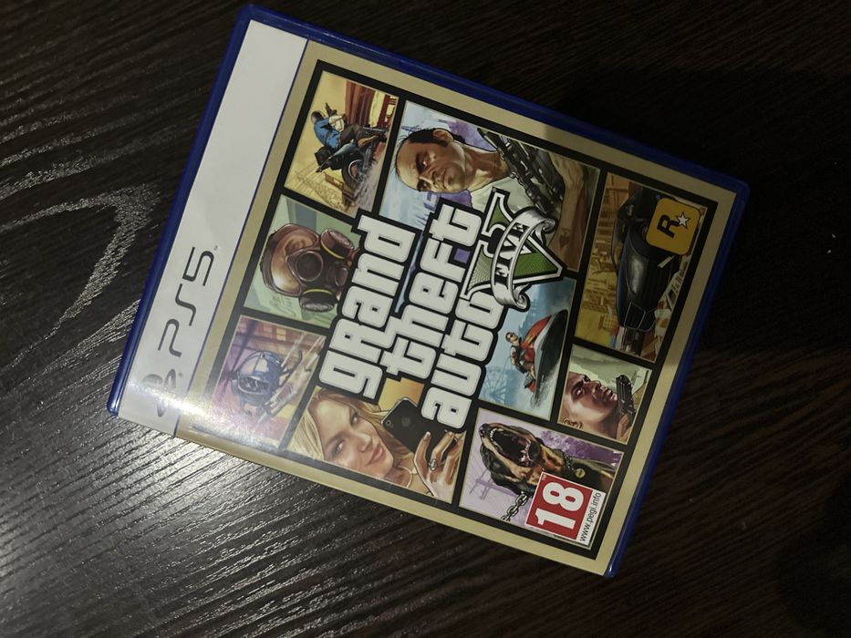Новый диск Grand Theft Auto V PS5 RUS SUB
