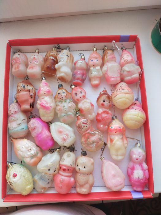 Продам советские ёлочные игрушки