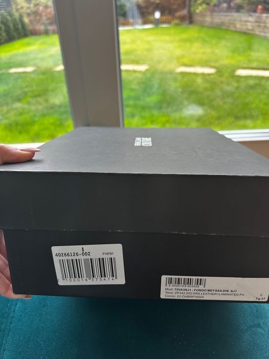 Чисто мови кожени маратонки Versace Jeans Couture 37 номер