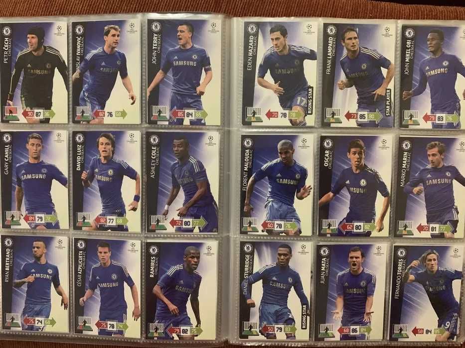 Album carti Adrenalyn XL Panini UCL 2012-2013