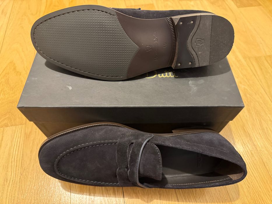 Mocasini din piele întoarsă  MASSIMO DUTTI