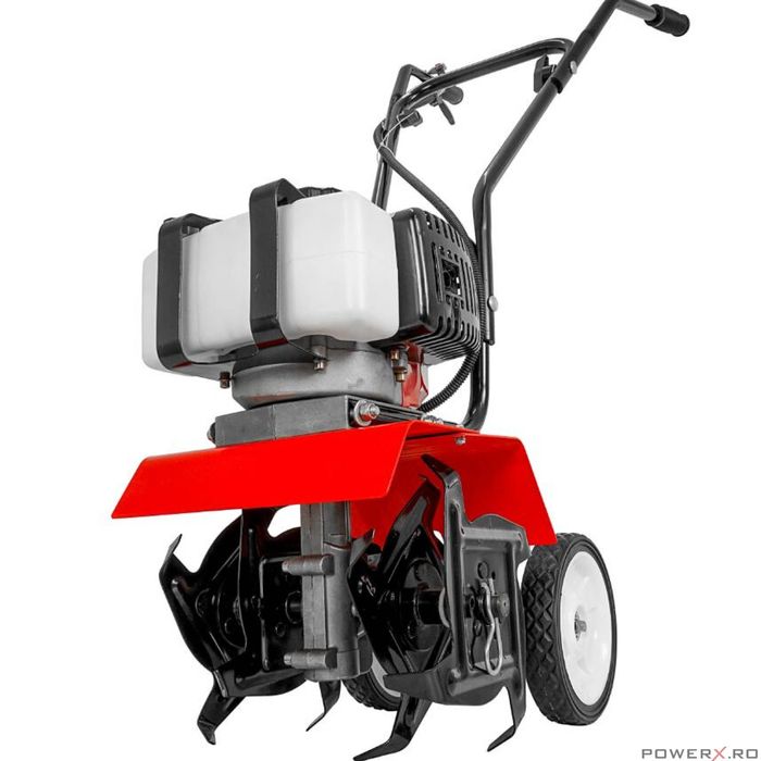 Motocultor pe benzina cu motor in 2 timpi, capacitate 5.2 cp 30 cm