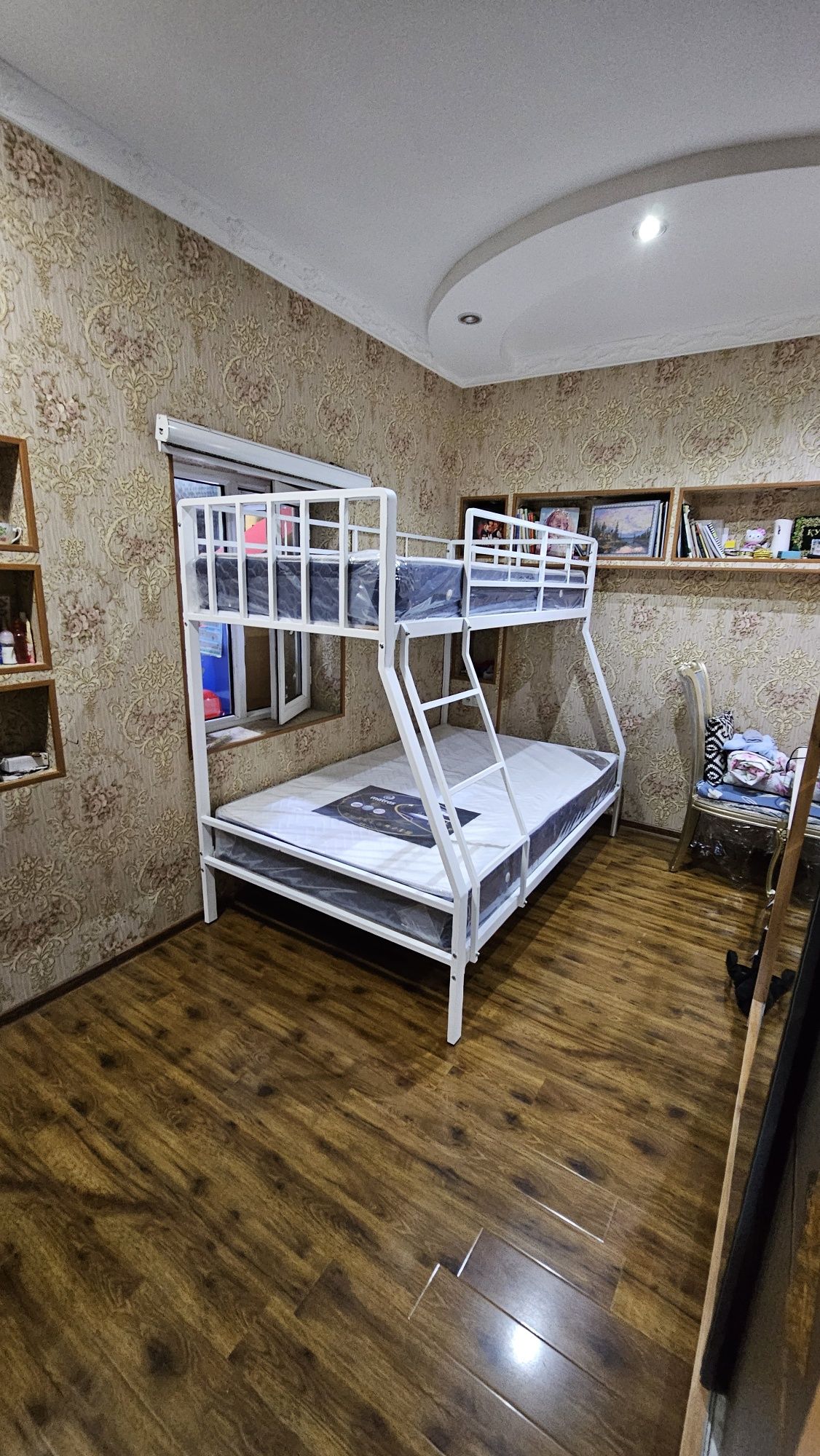 АКЦИЯ. Двухъярусная кровать металлическая.