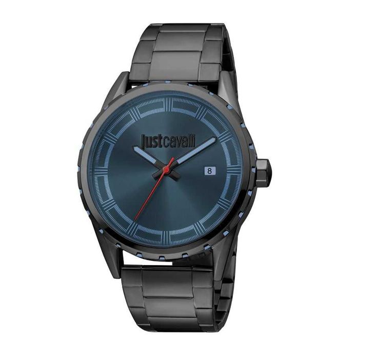 JUST CAVALLI, Ceas din otel inoxidabil, Negru