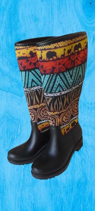 Ghete/cizme impermeabile foarte speciale, galotses, 37, multicolore