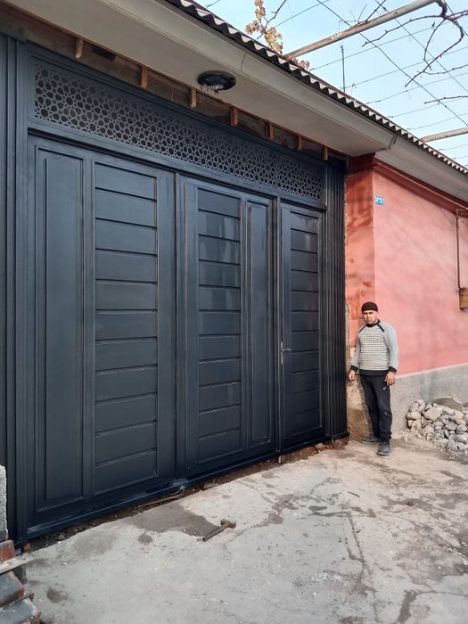 Darvoza temir  rishotka kazirok naves