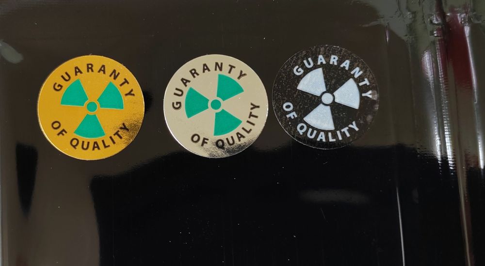 Наклейки стикеры круглые 20 мм.