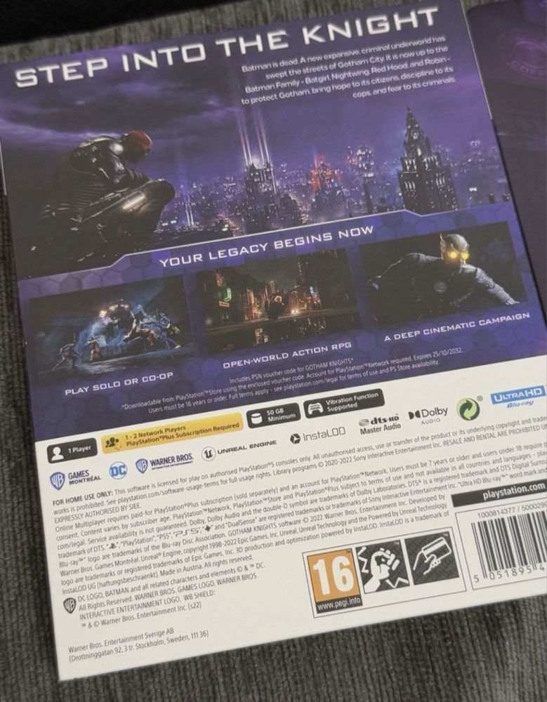 КАТО НОВ Gotham Knights Special Edition PS5 / PS 5