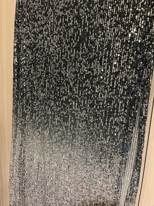 Пола паети сребриста