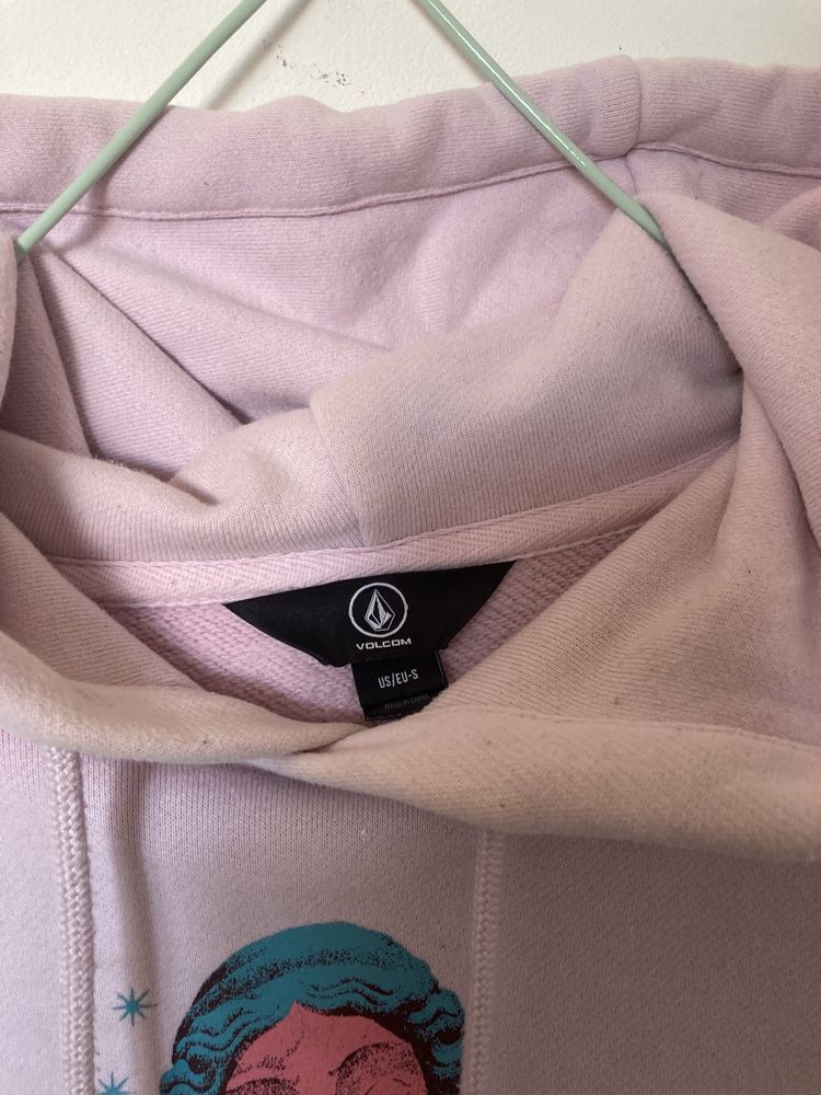 Volcom FA snow pink hoodie