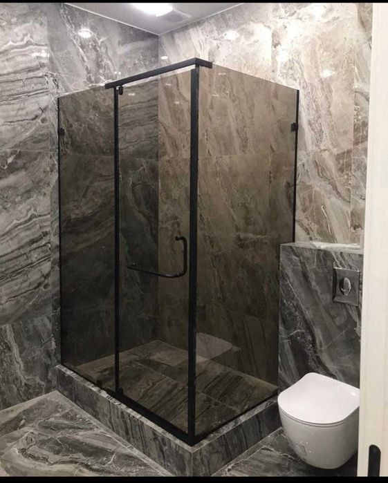 Супер цена! Стеклянная Перегородка Душ Кабина в Рассрочку на Заказ