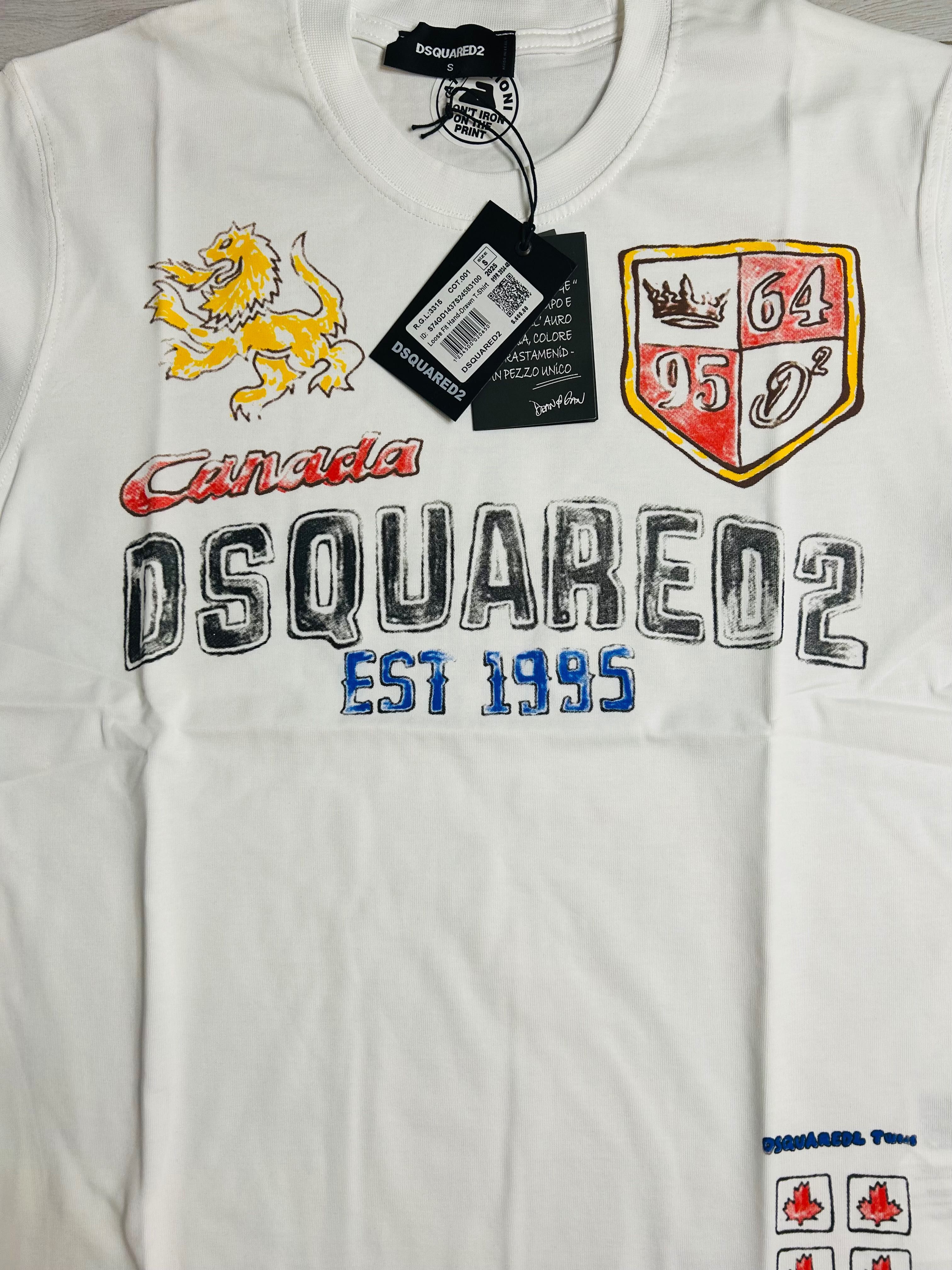 Tricou Dsquared2 Summer 2025