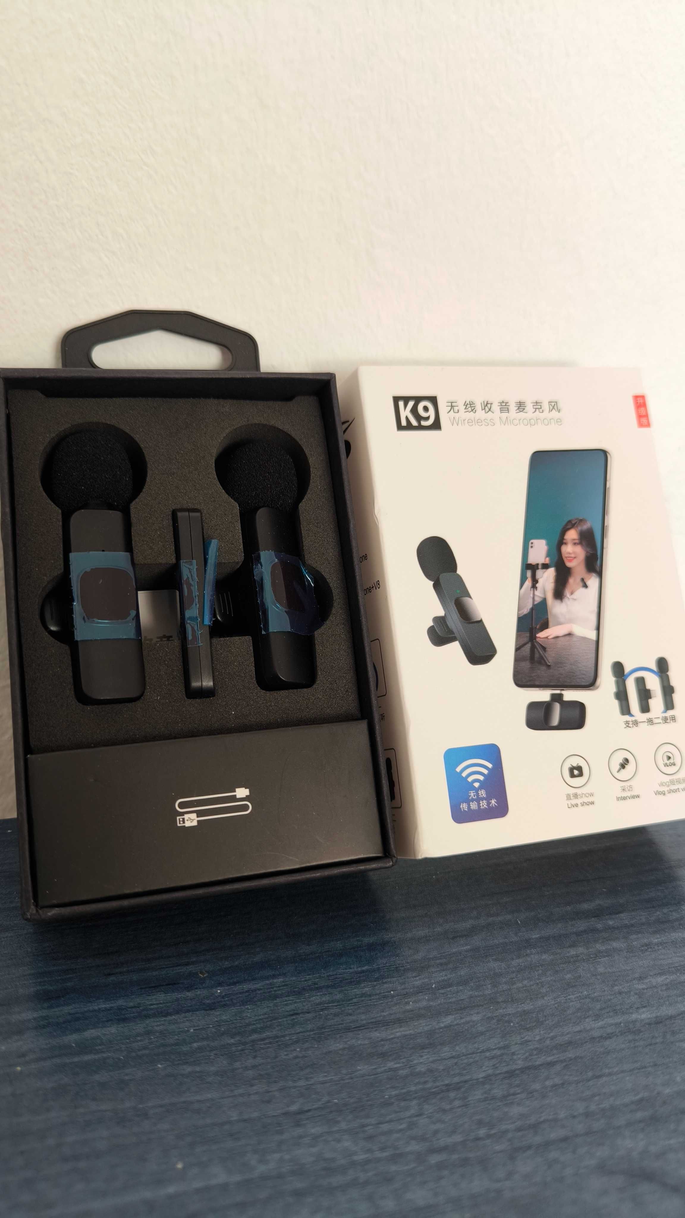 Wireless  Микрофон брошки 2 бр