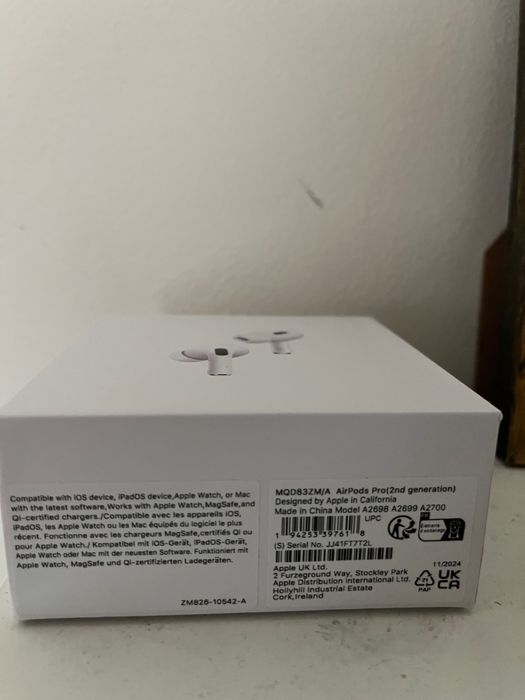 Слушалки air pods gen 2 pro