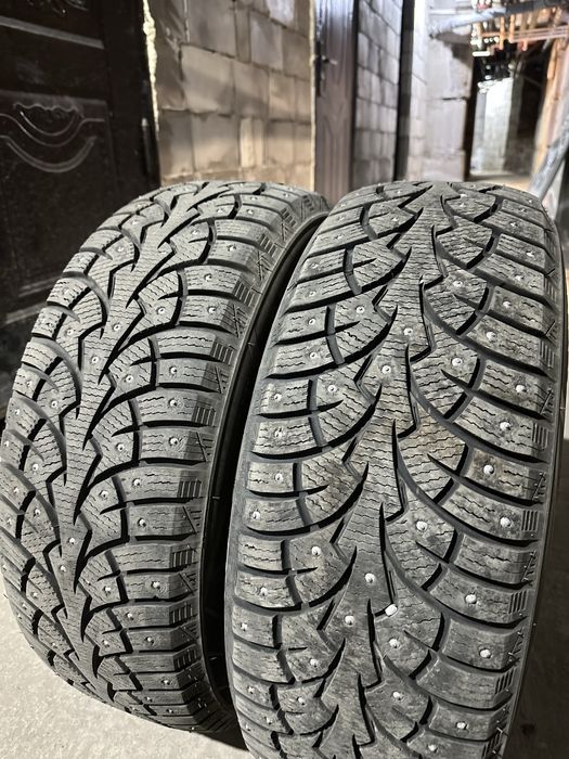 Зимняя шилванная резина 2 штуки