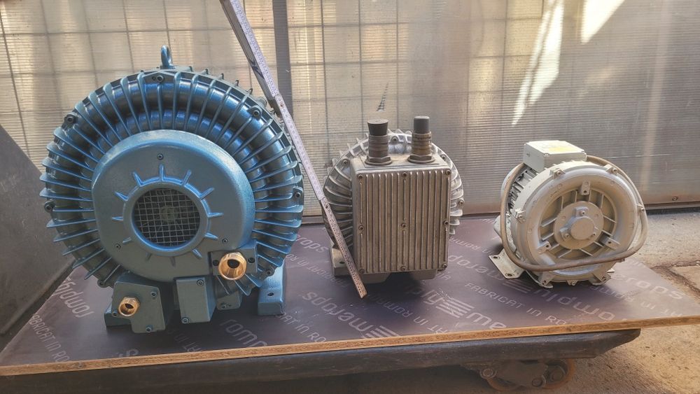 Pompa vid vacuum aspiratie aer presiune aspirator motor turbina vacum