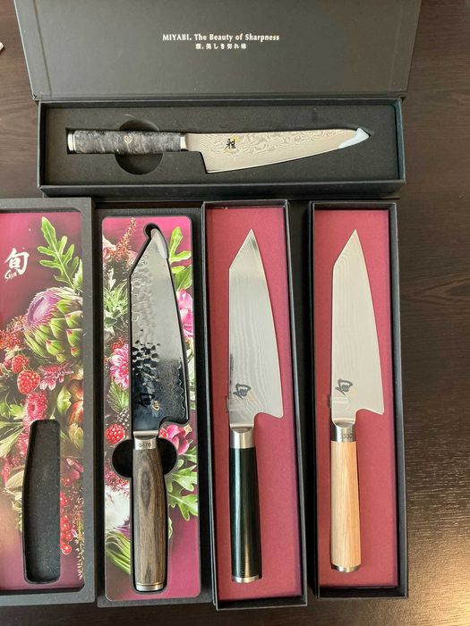 Cutite bucatarie japoneze KAI Shun Limited edition si Miyabi. Noi.