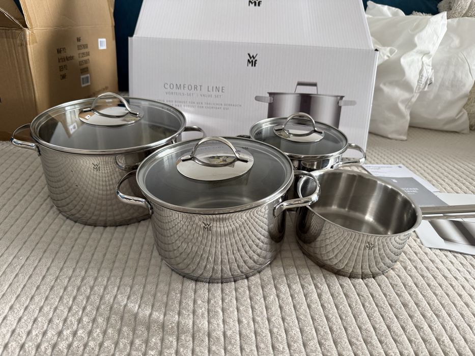 Комплект тенджери WMF APARTO 4 бр с капаци