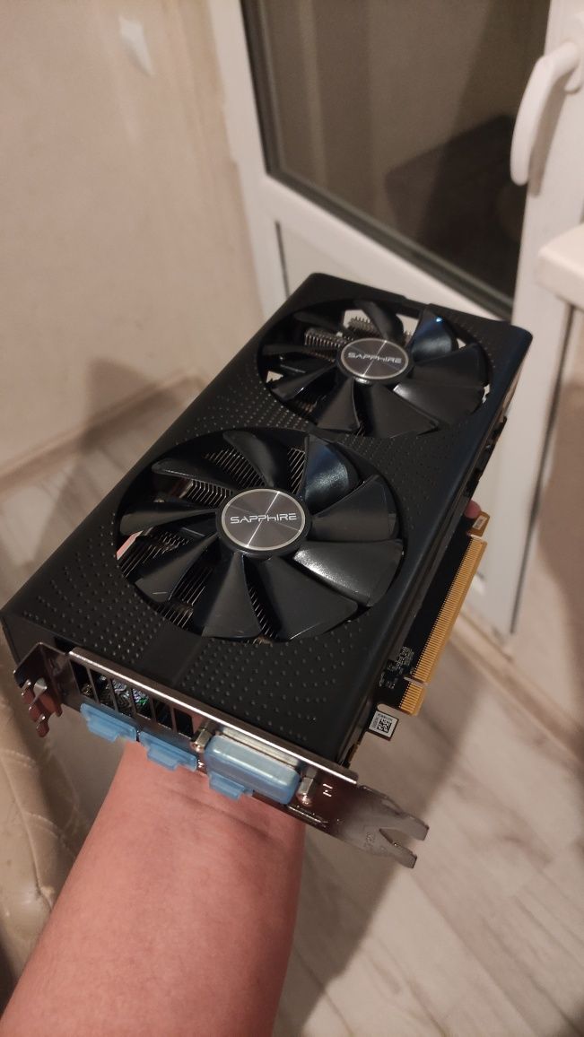 Видеокарта Rx580 8gb Sapphire Nitro+