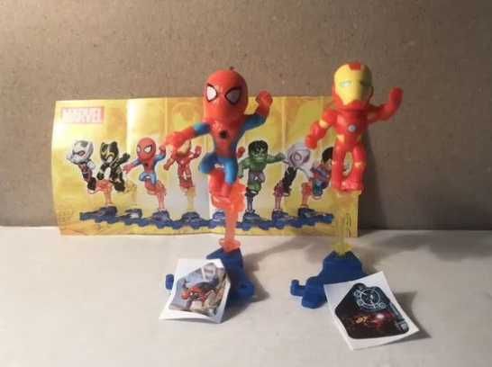 kinder Супергерои Marvel из киндер сюрприз Человек Паук