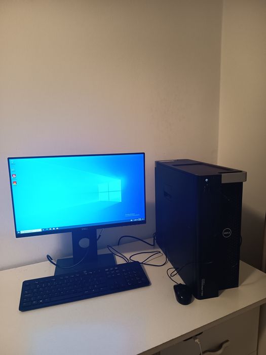 PC warkstation dell t3600, xeon E5 1603, 8 GB, ssd 240 gb