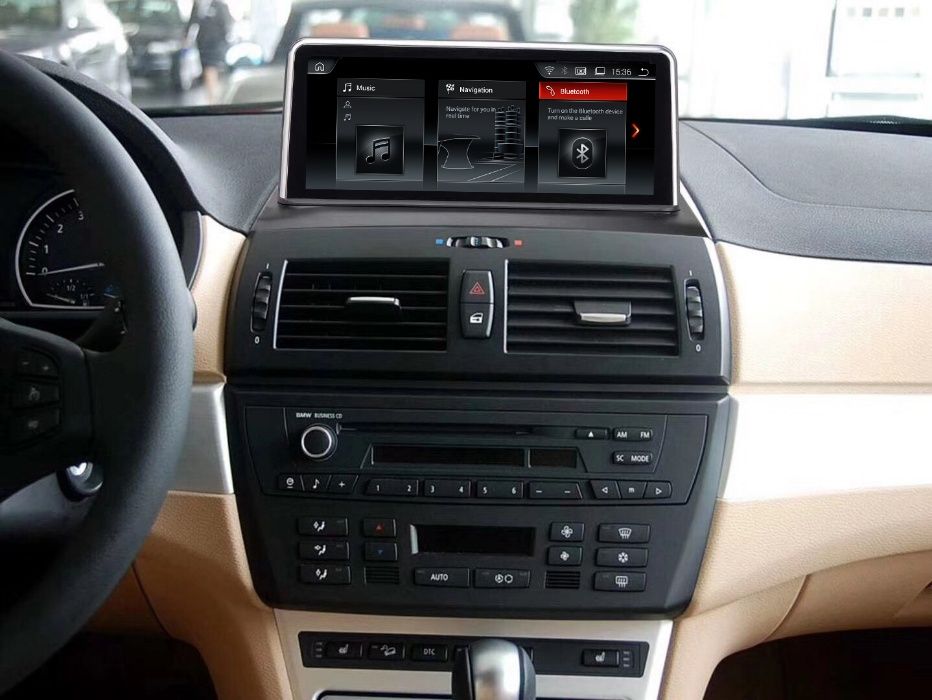 Навигация Android 12 8GB RAM BMW X3 E83 БМВ Е83 Андроид 2006-2009