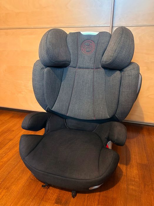 Детско столче за кола Cybex Solution Q-fix Platinum 15-36 кг (3-12 г.)