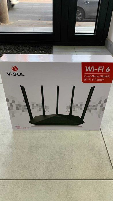 Wi fi Гигабитный маршрутизатор V-SOL HG5050-AX15-4G 4GE WiFi6