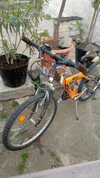 Vând bicicleta  24 inch cadru aluminiu