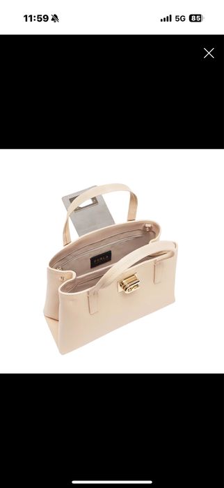 Geanta piele Furla. Stare ca noua. Purtata o singura data.