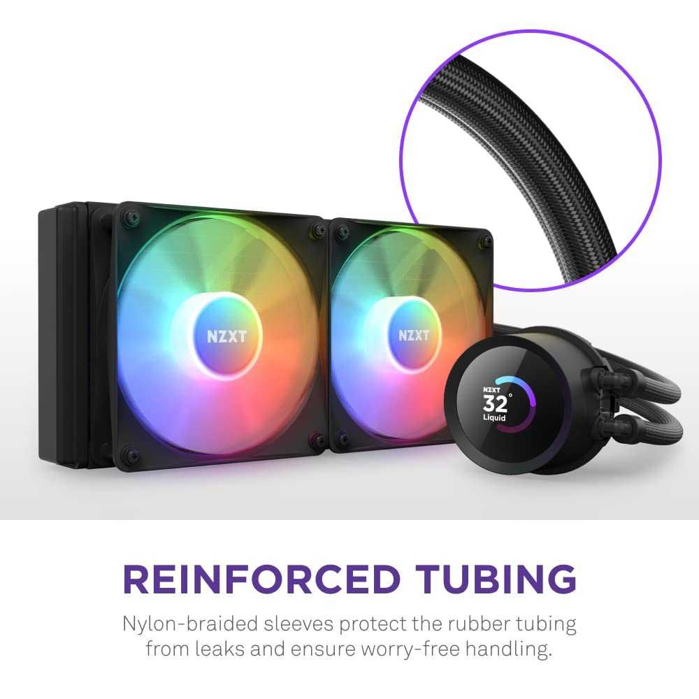 Водно охлаждане NZXT Kraken 240 RGB Black