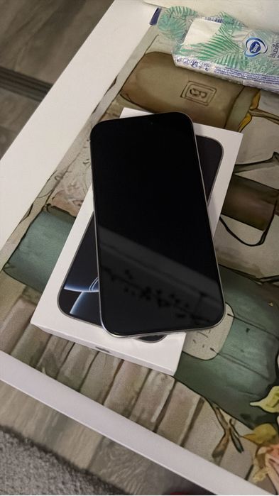 Telefon mobil Apple iPhone 16 Pro, 256GB, 5G, White Titanium