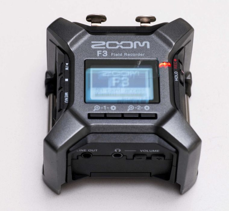 Zoom F3 32-bit Float video production audio recorder