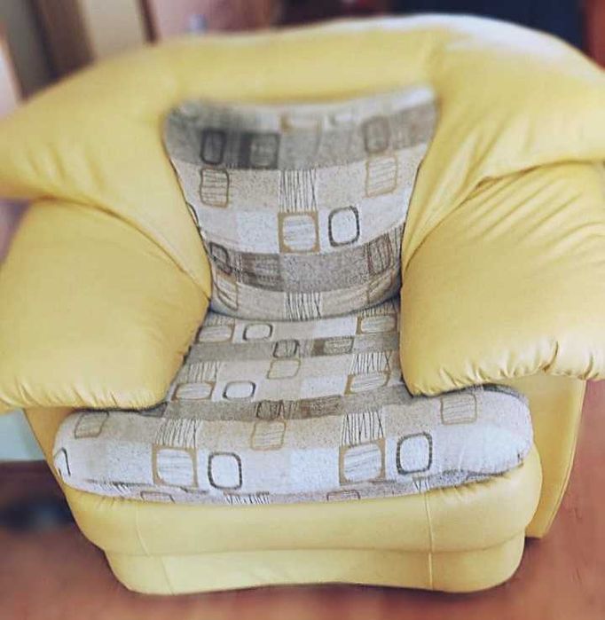 Кожена холова гарнитура "Лукса"