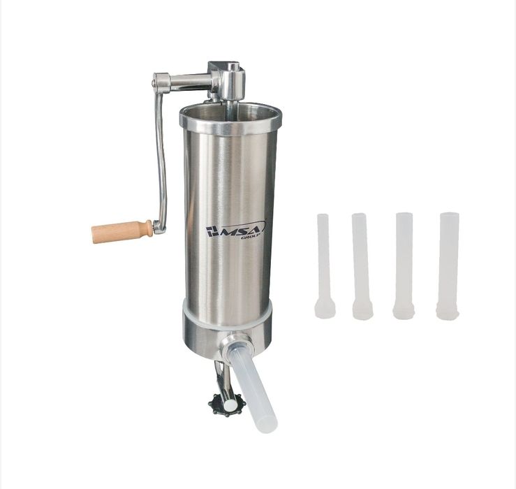 Aparat de Preparat Carnati Vertical, 3 kg inox