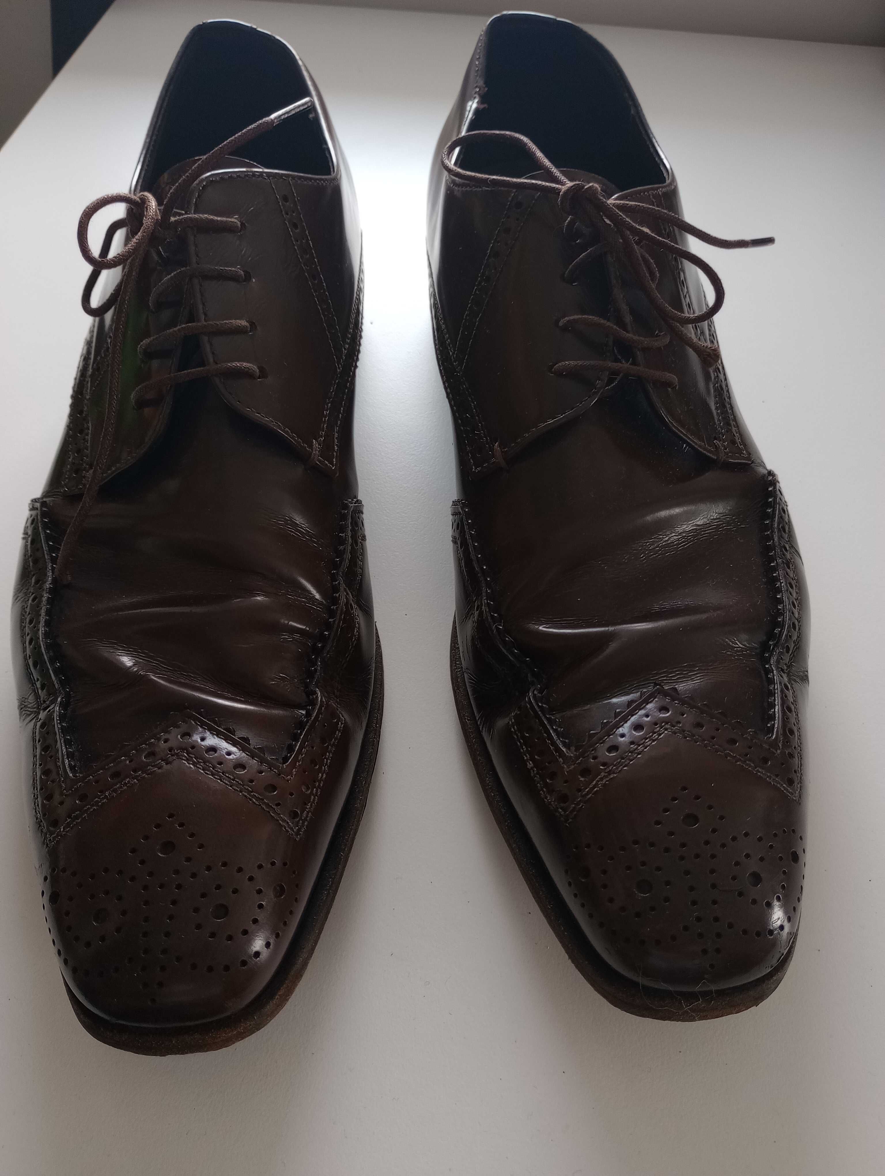 Оригинални мъжки официални обувки Prada