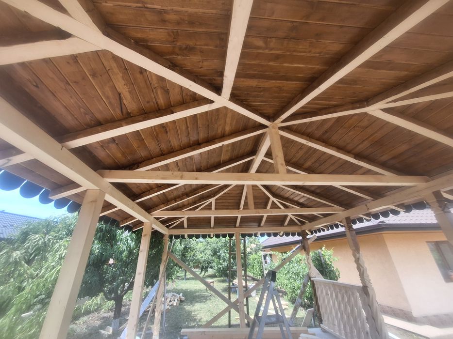 Foișor și terase mobilier și gradina