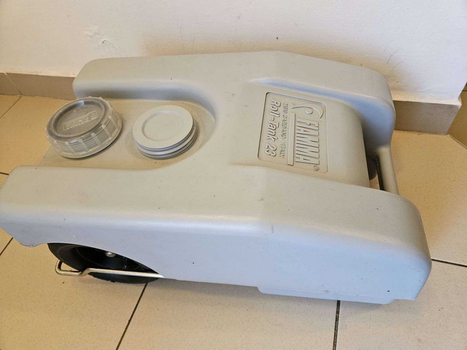 Rezervor Fiamma rulota bidon apa murdara gri 23 litri