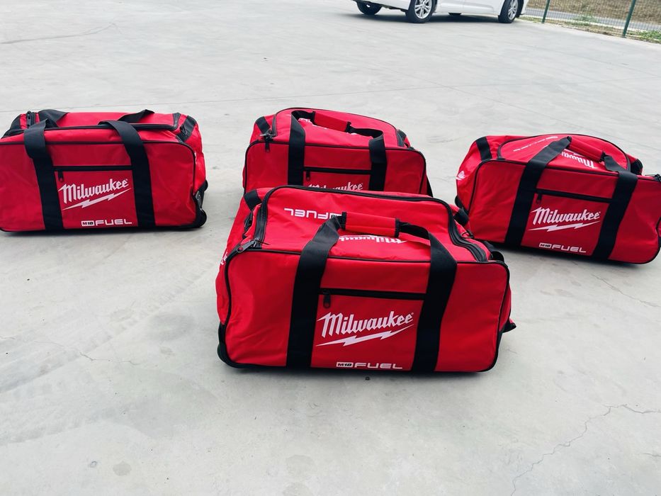 Geanta scule profesionala Milwaukee XL  noua cu roti
